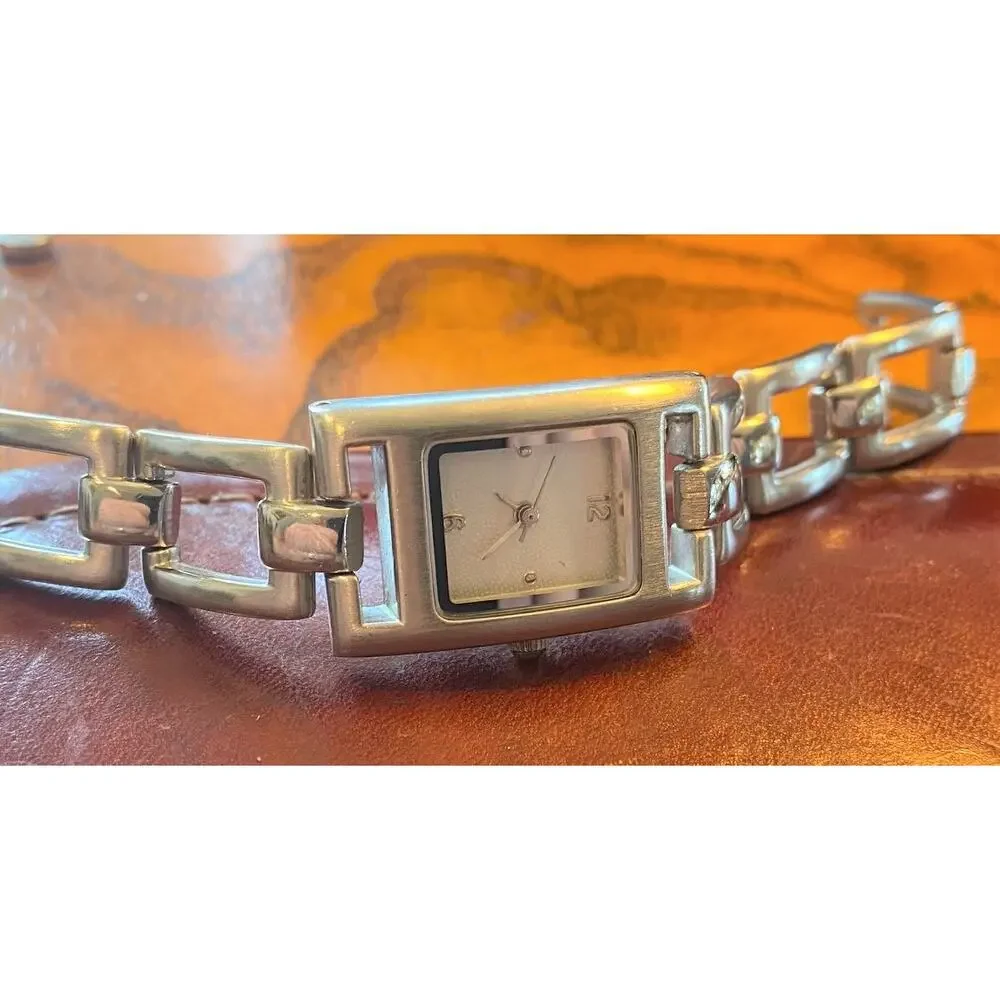 Women's 20mm Brushed Metal Watch, Bracelet Band